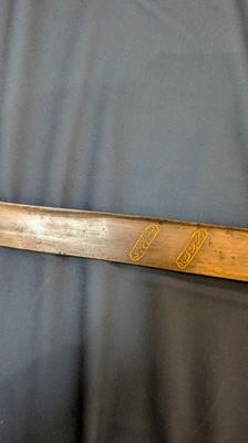 Lot 448 - An Ottoman gold-damascened steel kilij sword