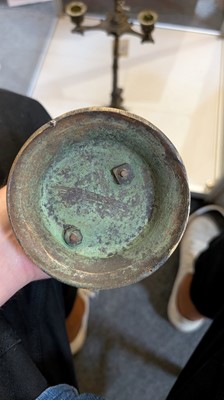 Lot 51 - A grand tour bronze statue after the antique