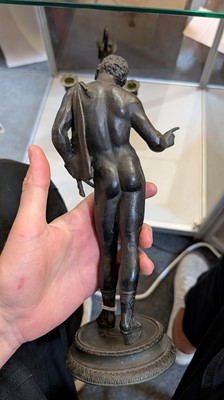 Lot 51 - A grand tour bronze statue after the antique