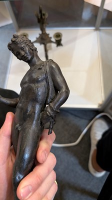 Lot 51 - A grand tour bronze statue after the antique