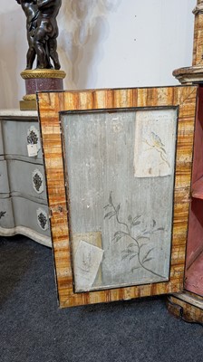 Lot 336 - A large painted tromp l'oeil cabinet