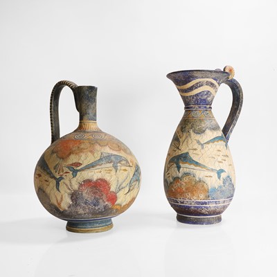 Lot 512 - Two pottery jugs