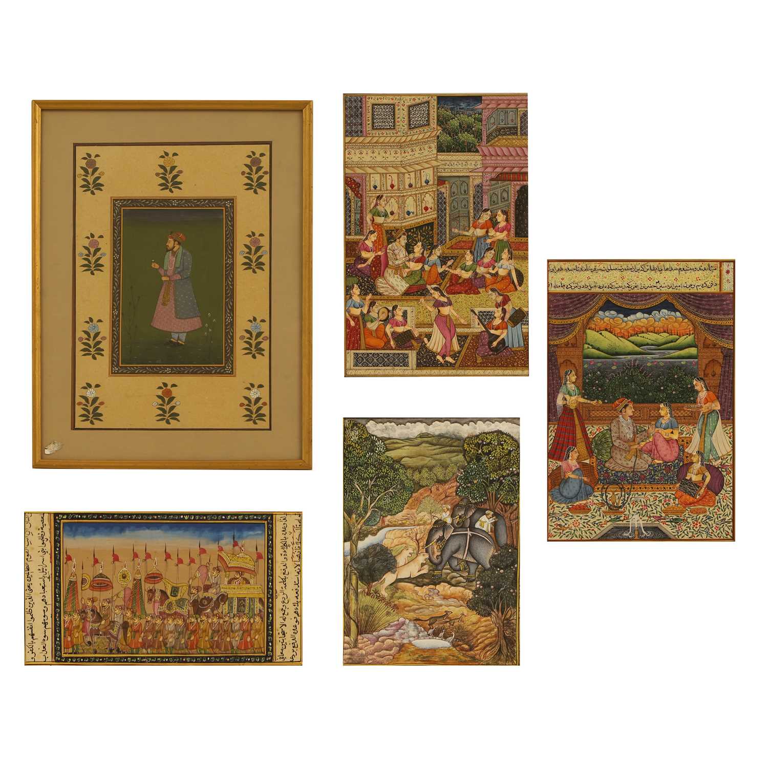 Lot 21 - A collection of painted miniatures
