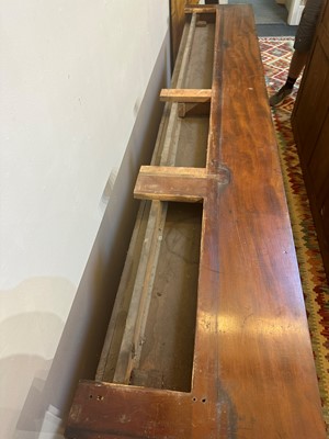 Lot 8 - A Regency-style mahogany open bookcase