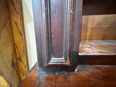 Lot 8 - A Regency-style mahogany open bookcase