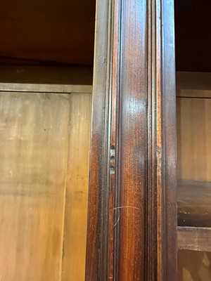 Lot 8 - A Regency-style mahogany open bookcase