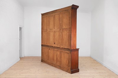 Lot 8 - A Regency-style mahogany open bookcase