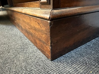 Lot 8 - A Regency-style mahogany open bookcase