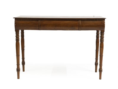 Lot 385 - A Victorian mahogany side table