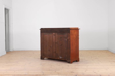 Lot 30 - A Biedermeier mahogany chest of drawers
