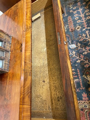 Lot 30 - A Biedermeier mahogany chest of drawers