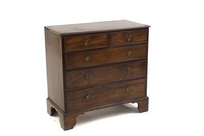 Lot 511 - A George III mahogany chest of drawers