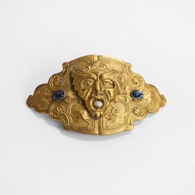 Lot 41 - A gilt-metal buckle