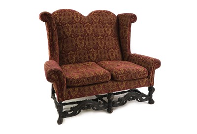 Lot 467 - A Queen Anne style sofa