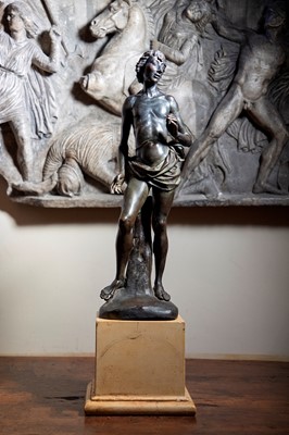 Lot 44 - A Mannerist bronze figure of a man
