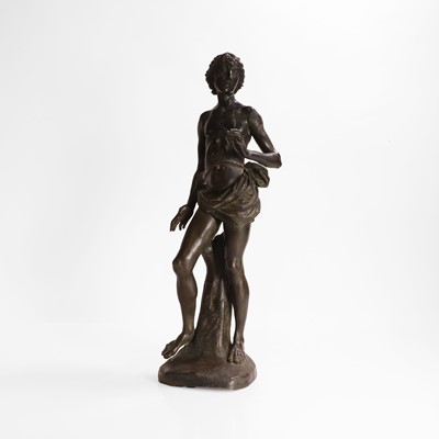 Lot 44 - A Mannerist bronze figure of a man
