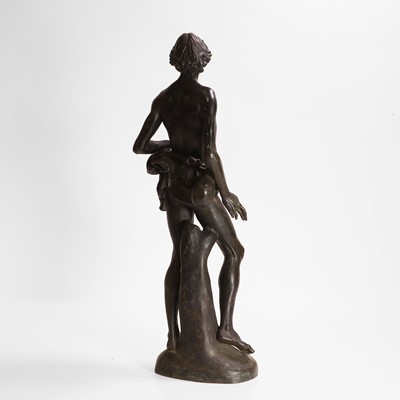 Lot 44 - A Mannerist bronze figure of a man