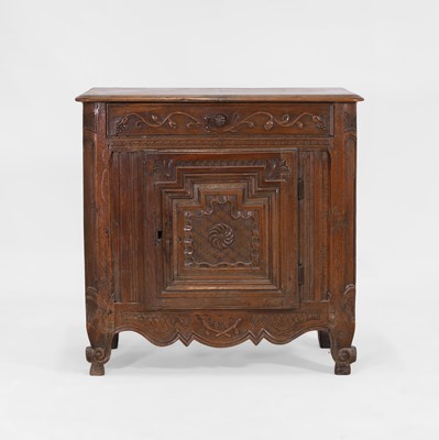 Lot 40 - A walnut cabinet
