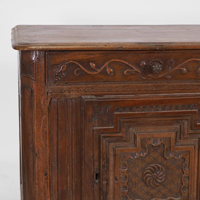Lot 40 - A walnut cabinet