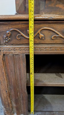 Lot 40 - A walnut cabinet
