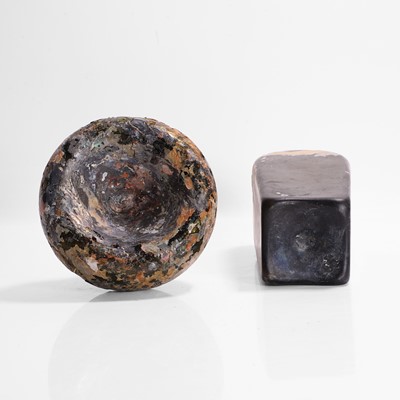 Lot 200 - Two shipwreck items of glass