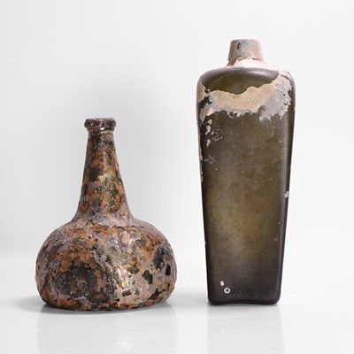 Lot 200 - Two shipwreck items of glass