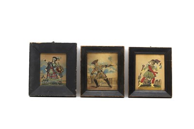 Lot 194 - Six tinsel pictures of actors
