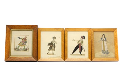 Lot 193 - Four tinsel pictures of actors