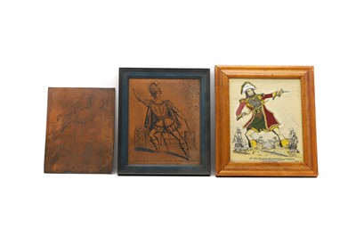 Lot 192 - A tinsel picture