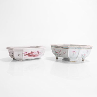 Lot 354 - A famille rose planter