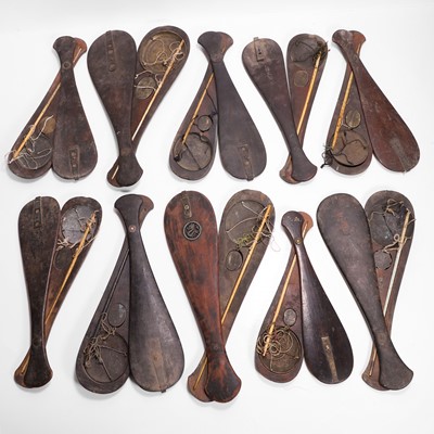 Lot 356 - Ten cased sets of opium scales