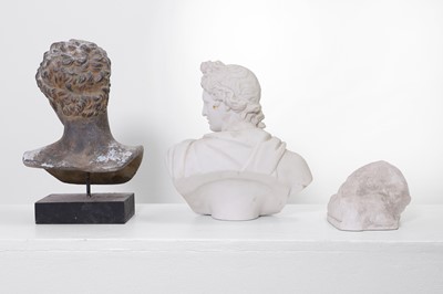 Lot 25 - A group of classical-style sculptures