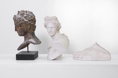 Lot 25 - A group of classical-style sculptures