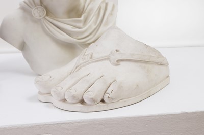 Lot 25 - A group of classical-style sculptures