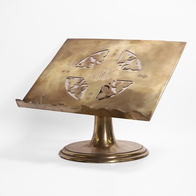 Lot 533 - A brass table lectern or bookstand