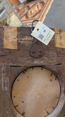 Lot 10 - A baroque carved and giltwood wall mirror