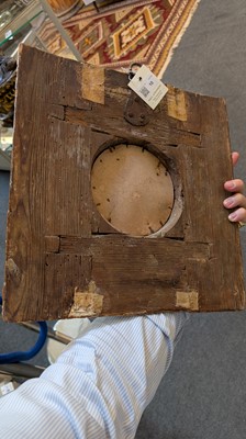 Lot 10 - A baroque carved and giltwood wall mirror