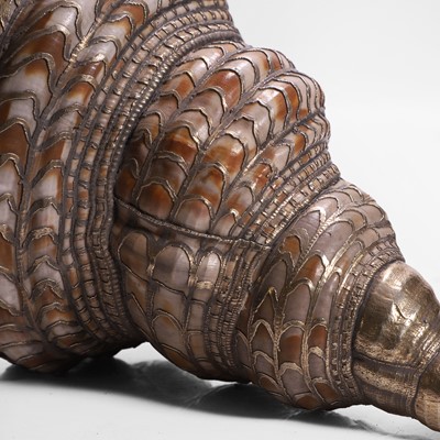 Lot 109 - A silver-gilt-mounted triton (Charonia tritonis) shell