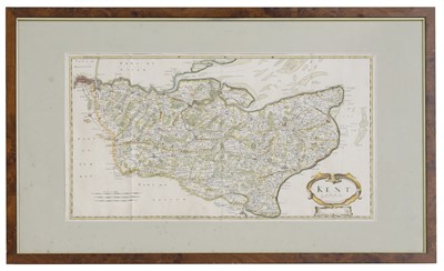 Lot 10 - Morden: Map of Kent.