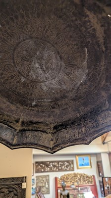 Lot 37 - A brass basin