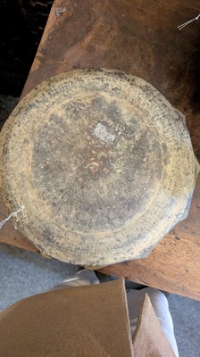 Lot 37 - A brass basin