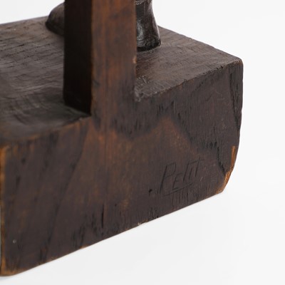 Lot 29 - A carved oak sculpture of Quasimodo