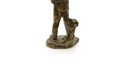 Lot 130 - Aime Jules Dalou (French, 1838-1902)
