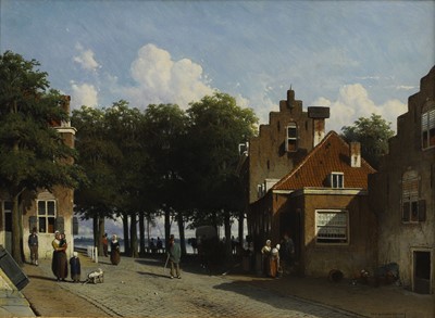Lot 62 - Jan Weissenbruch (Dutch, 1824-1880)