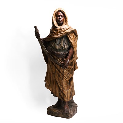 Lot 185 - A Goldscheider stoneware sculpture
