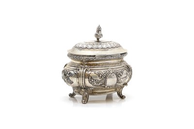 Lot 48 - A German silver sugar bowl