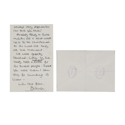 Lot 314 - HRH Diana, Princess of Wales (1961-1997)