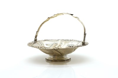 Lot 86 - A Victorian silver pedestal bowl
