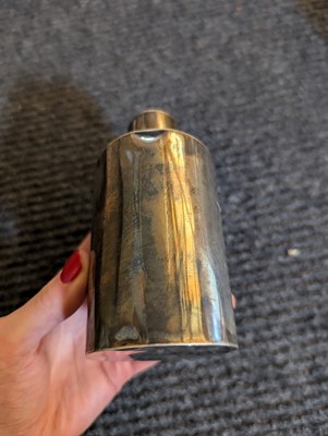 Lot 94 - Two silver tea caddies