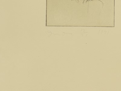 Lot 313 - Jim Dine (American, b.1935)